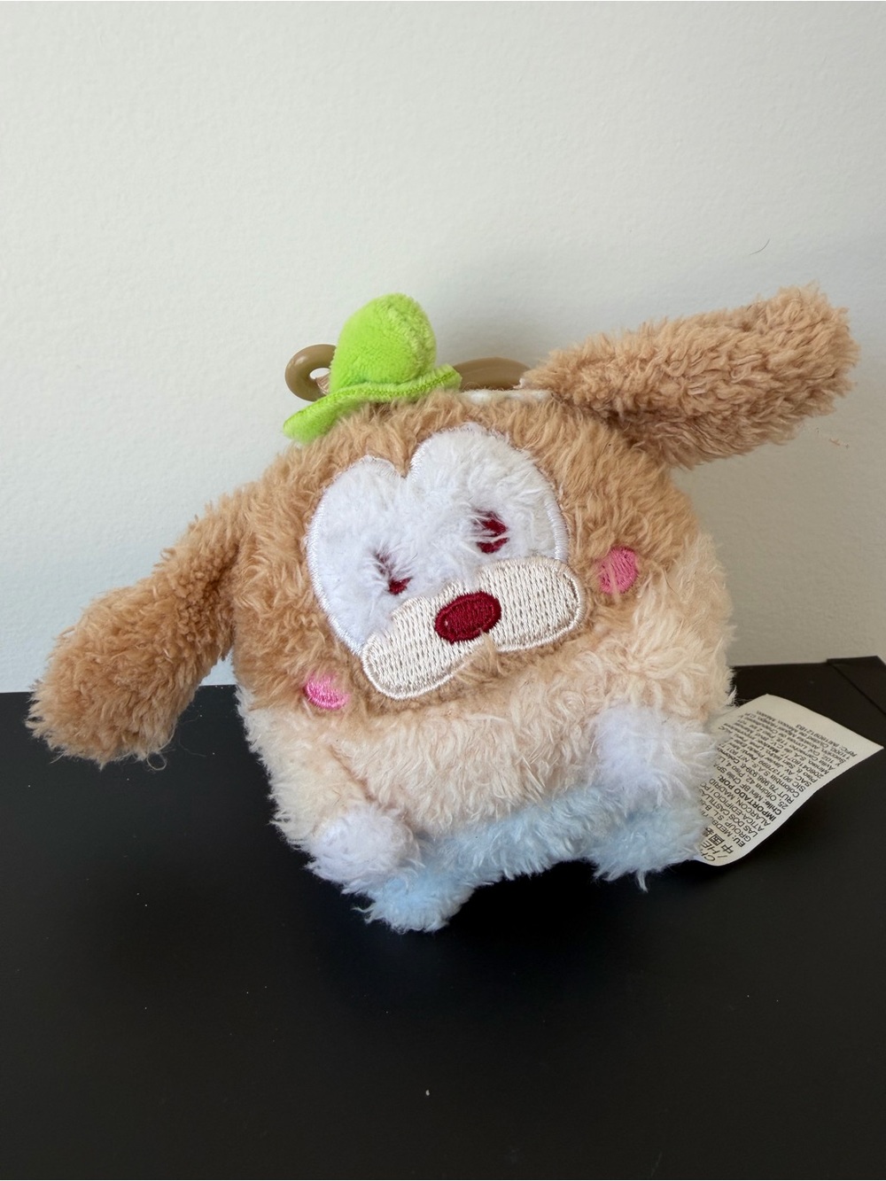 Disney MINISO Goofy Fluffy Pastel Key Chain